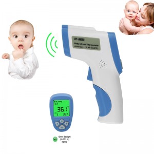 Безконтактен цифров инфрачервен термометър Тест на температурата на тялото Термометър Pice