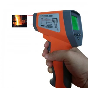 Горещ CE цифров LCD ръчен лазерен инфрачервен термометър пистолет температура контакт пистолет индустриален инфрачервен детектор на темп