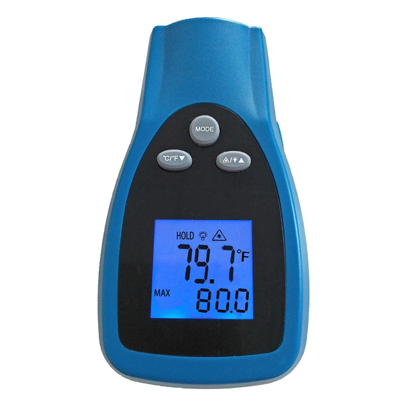 Точно измерване на индустриален малък ръчен инфрачервен термометър